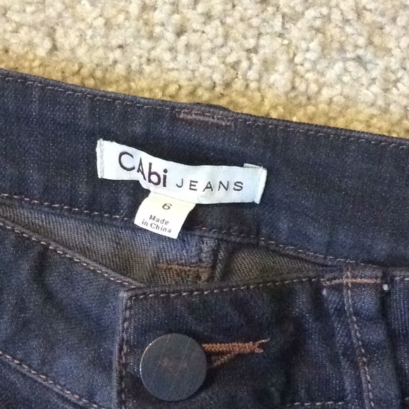 Cabi tapered jeans size 6 - Picture 2 of 6